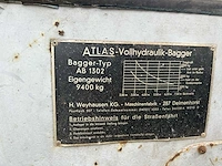 Atlas 1202 banden graafmachines - afbeelding 8 van  16
