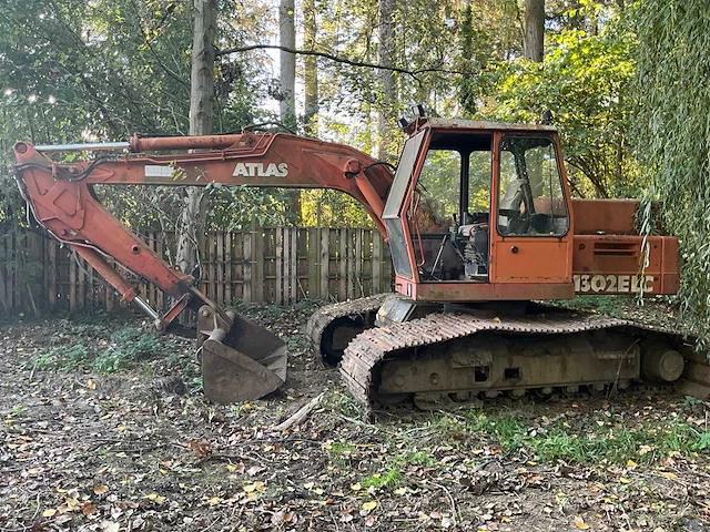 Atlas 1302 elc rupsgraafmachine - afbeelding 12 van  28