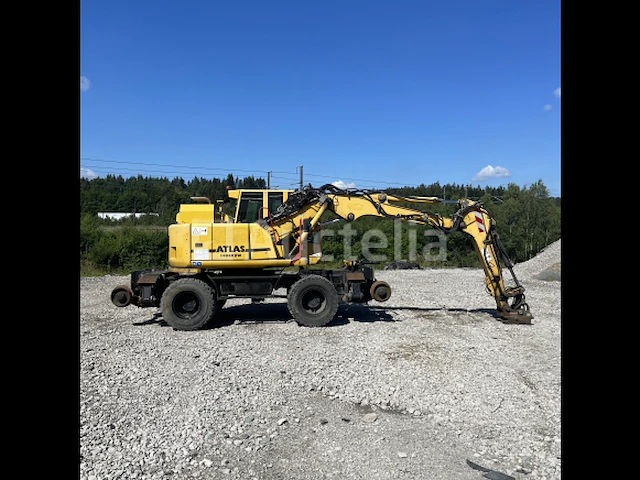 Atlas 1404 k zw rail-graafmachine - bouwjaar: 2014 - afbeelding 1 van  25