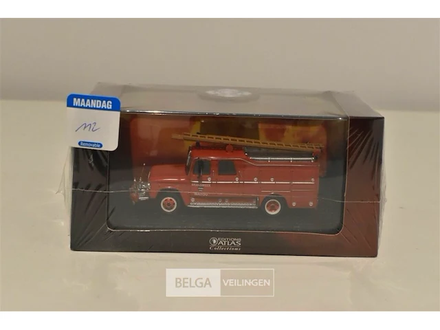 Atlas collection dodge d-500 brandweerwagen - afbeelding 1 van  1