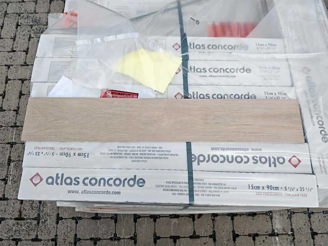 Atlas concorde nid cashmere mat 15x90 cm tegel 97,2 m² - afbeelding 1 van  6
