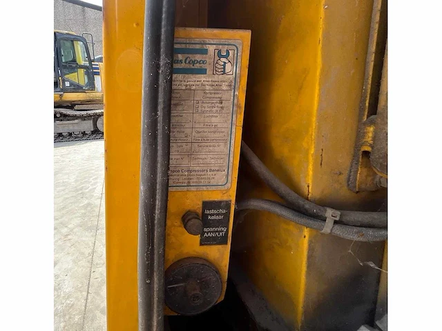 Atlas copco - 1992 - xa s55 - luchtcompressor - afbeelding 3 van  16