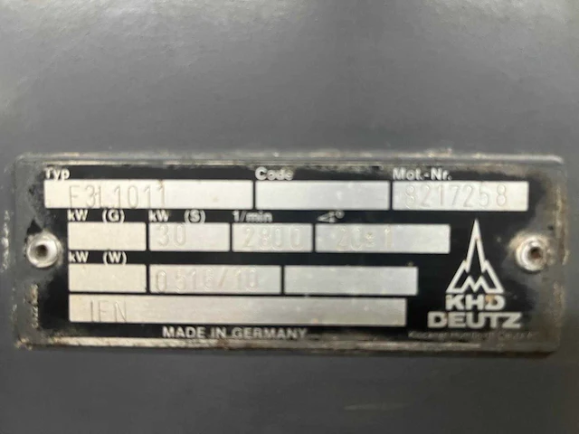 Atlas copco - 1992 - xa s55 - luchtcompressor - afbeelding 4 van  16