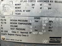 Atlas copco - 1992 - xa s55 - luchtcompressor - afbeelding 7 van  16