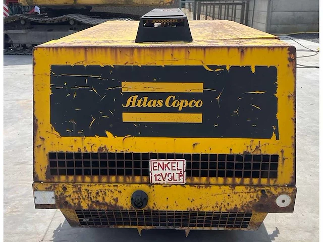 Atlas copco - 1992 - xa s55 - luchtcompressor - afbeelding 9 van  16