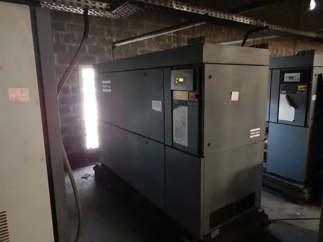 Atlas copco - ga 55 - screw air compressors + fd 300 dryer - 1996 - afbeelding 3 van  10