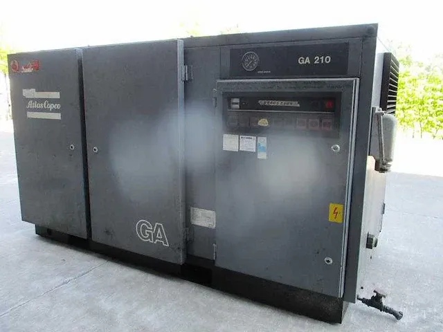 Atlas copco - ga210 - air compressors - afbeelding 5 van  12