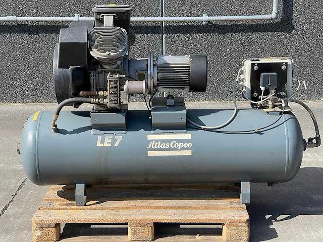 Atlas copco - le 7 - air compressors - afbeelding 2 van  8