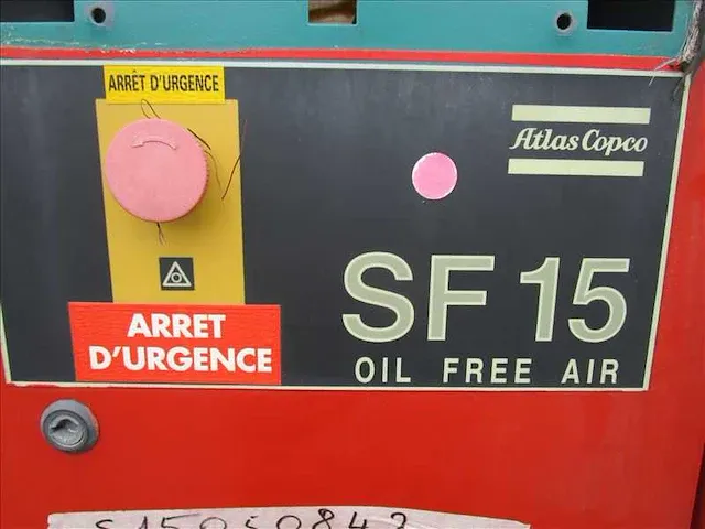 Atlas copco - sf 15 - air compressors - afbeelding 5 van  5