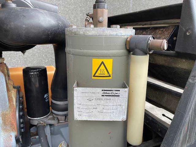 Atlas copco - xas 57 - luchtcompressor - afbeelding 6 van  17