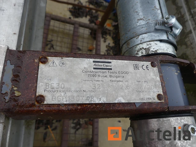 Atlas copco be30 trilliniaal met thermische motor - afbeelding 10 van  14