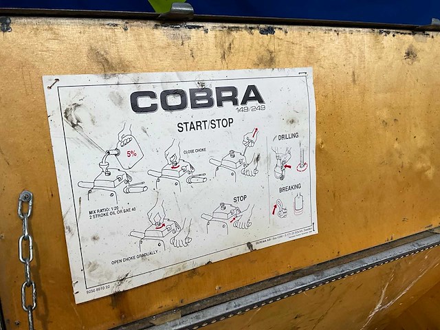 Atlas copco cobra 249 breekhamer - afbeelding 8 van  9