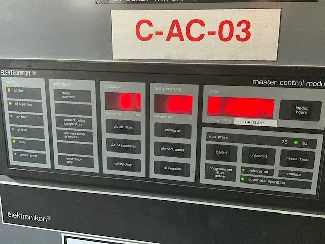 Atlas copco ga132 luchtcompressor - afbeelding 3 van  5