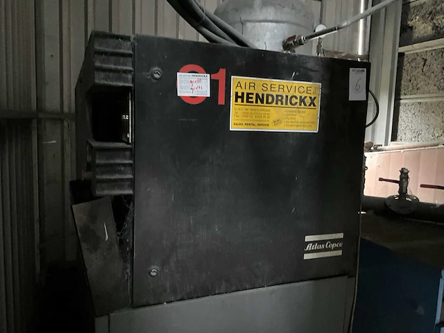 Atlas copco ga345-7,5 schroefcompressor - afbeelding 1 van  6