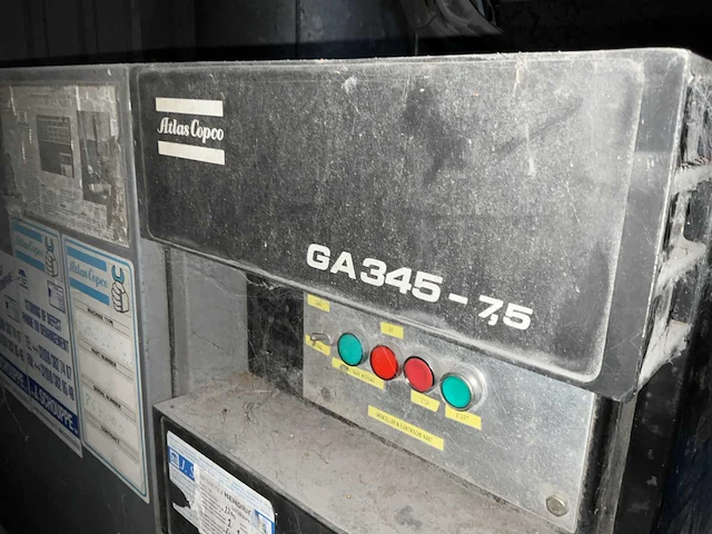 Atlas copco ga345-7,5 schroefcompressor - afbeelding 3 van  6