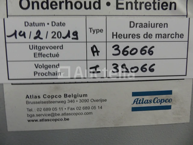 Atlas copco ga37vsd luchtcompressor - afbeelding 7 van  12