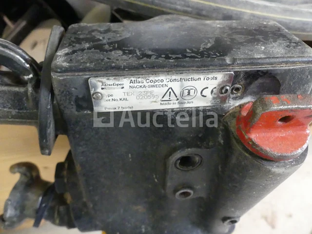 Atlas copco tex 23pe pneumatische drilboor - afbeelding 5 van  5