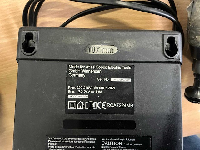Atlas copco tools ab winnenden pl option acculampen (4x) - afbeelding 5 van  5