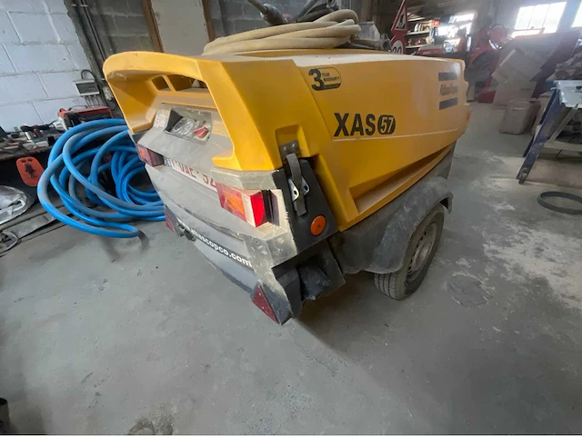 Atlas copco xas 57 luchtcompressor - afbeelding 11 van  15