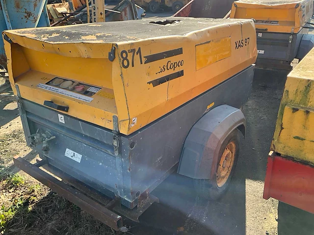 Atlas copco xas 97 02663/2 luchtcompressor - afbeelding 14 van  16
