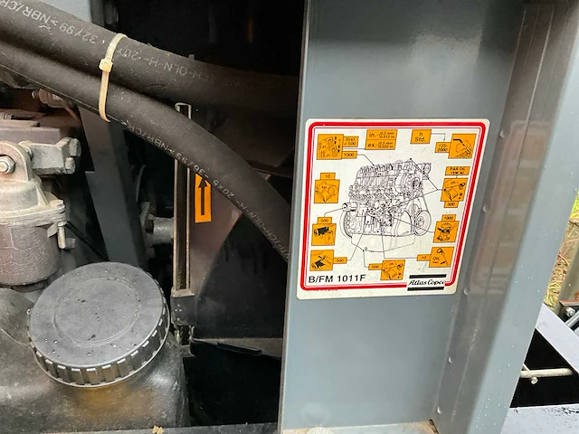 Atlas copco xas66 luchtcompressor - afbeelding 3 van  14