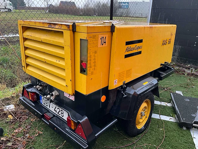 Atlas copco xas66 luchtcompressor - afbeelding 1 van  14