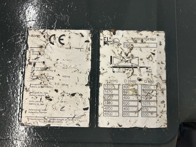 Atlet psp160 palletwagen - afbeelding 5 van  6