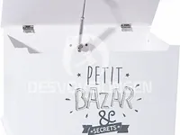 Atmosphera createur d'interieur witte opbergkist - afbeelding 4 van  4