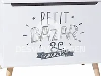 Atmosphera createur d'interieur witte opbergkist - afbeelding 1 van  4