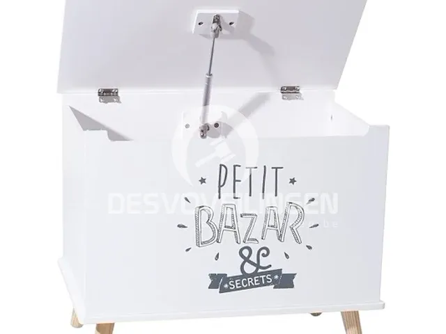 Atmosphera createur d'interieur witte opbergkist - afbeelding 4 van  4
