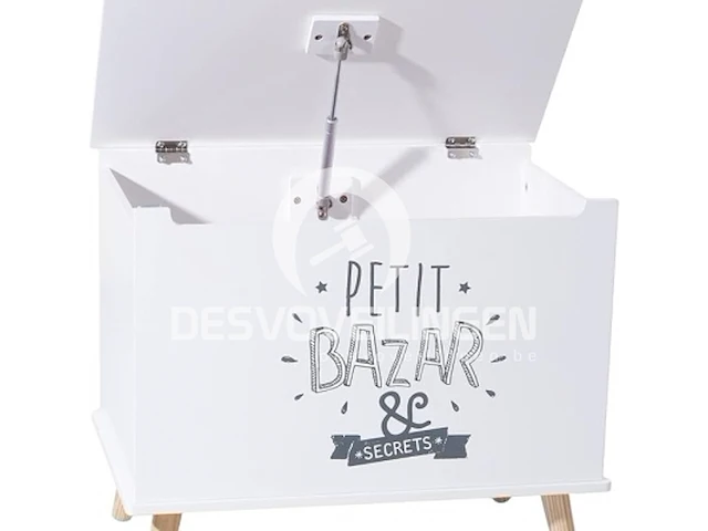 Atmosphera createur d'interieur witte opbergkist - afbeelding 5 van  5