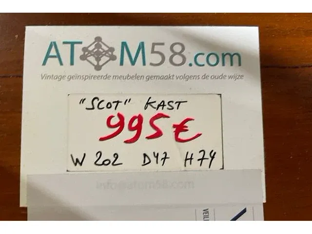 Atom58 slotkast excl - afbeelding 7 van  7