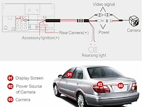 Atoto ac-hd02lr 720p achteruitkijkcamera - afbeelding 5 van  5
