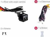 Atoto ac-hd02lr 720p achteruitkijkcamera - afbeelding 2 van  5