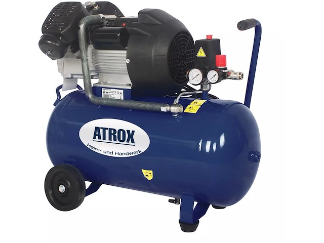 Atrox ay676 dubbelcilinder-compressorset - afbeelding 1 van  4