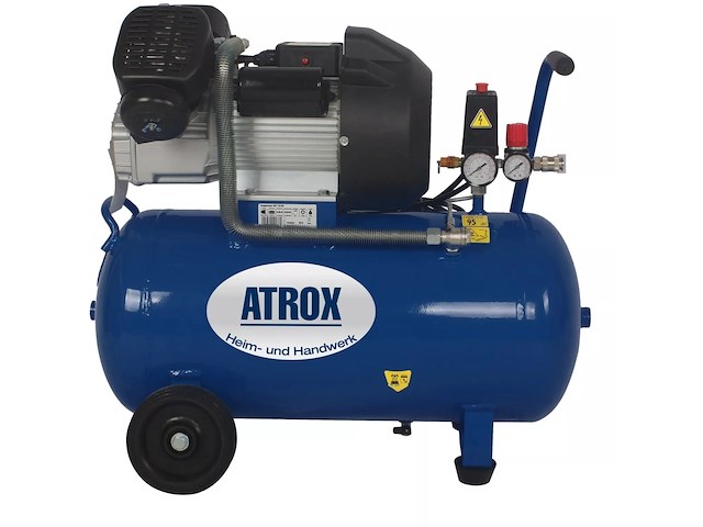 Atrox ay676 dubbelcilinder-compressorset - afbeelding 3 van  4