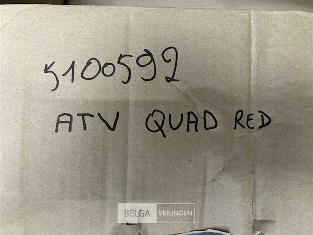 Atv quad red - afbeelding 6 van  6
