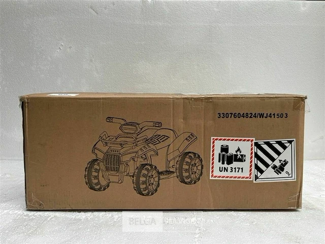 Atv quad ride on car (small) black - afbeelding 2 van  3