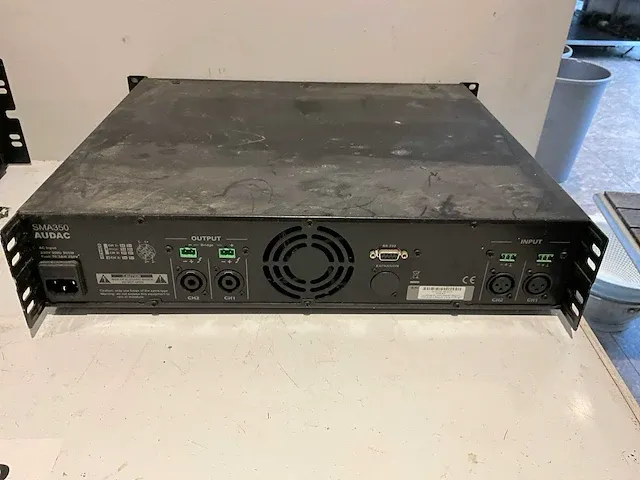 Audac sma350 versterker - afbeelding 2 van  3