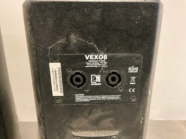 Audac vexo 8 luidspreker (4x) - afbeelding 5 van  6
