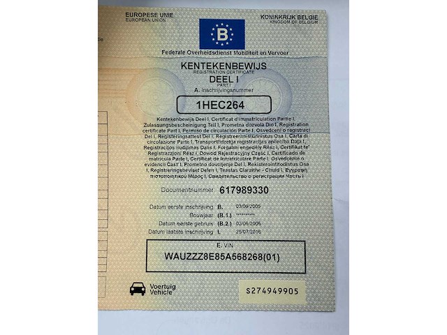 Audi - 2005 - a4 - personenauto - afbeelding 20 van  28