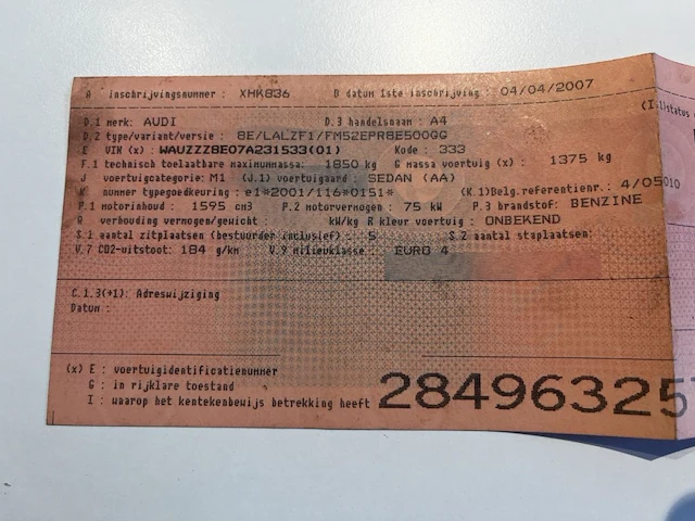 Audi a4, 2007 - afbeelding 35 van  42