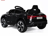 Audi e-tron gt elektrische kinderauto 12v - 1 tot 4 jaar - zwart - afbeelding 2 van  6