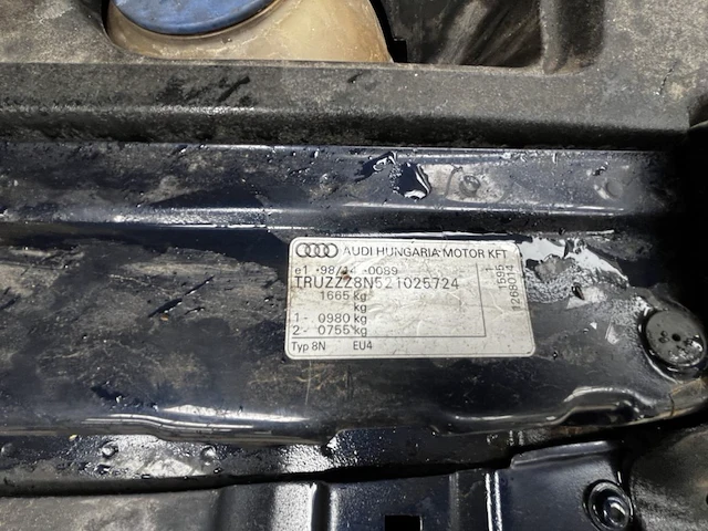 Audi tt, 2002 - afbeelding 13 van  25
