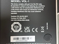 Audio pro business volumetoestel - afbeelding 5 van  6