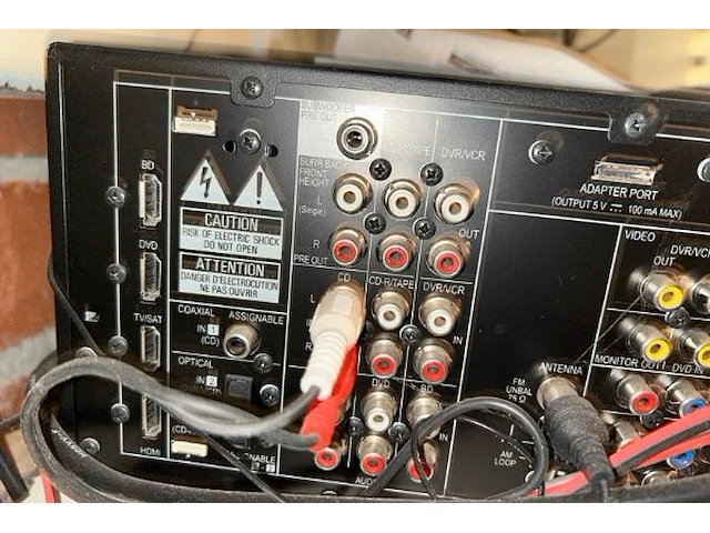 Audio/videospeler multichannel receiver pioneer - afbeelding 4 van  7