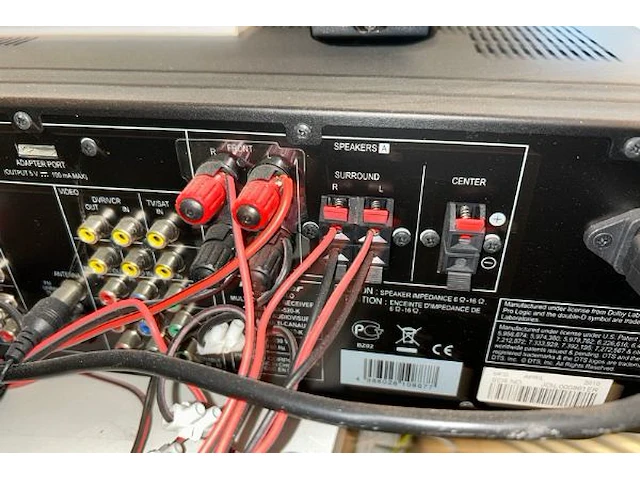Audio/videospeler multichannel receiver pioneer - afbeelding 5 van  7