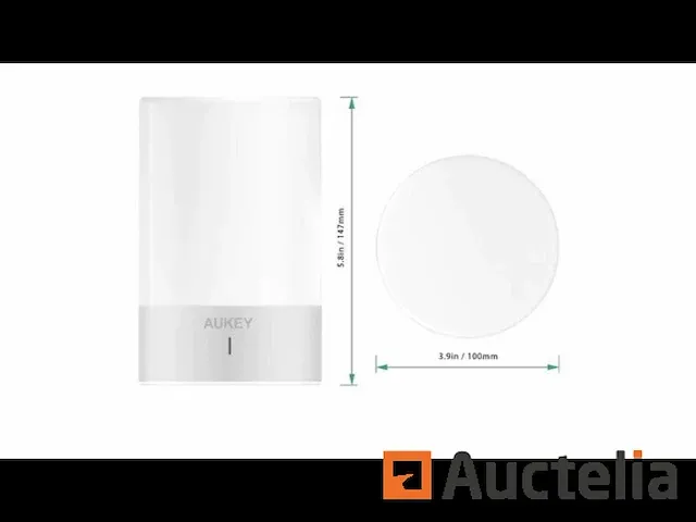 Aukey lt-st21 oplaadbare tafellamp - afbeelding 3 van  4