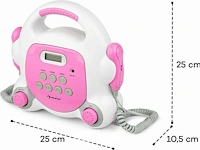 Auna pocket rocker bt karaoke speler - afbeelding 2 van  6