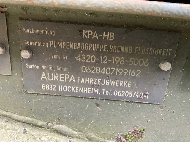 Aurepa kpa-hb autonoom tankcontainer - afbeelding 7 van  16